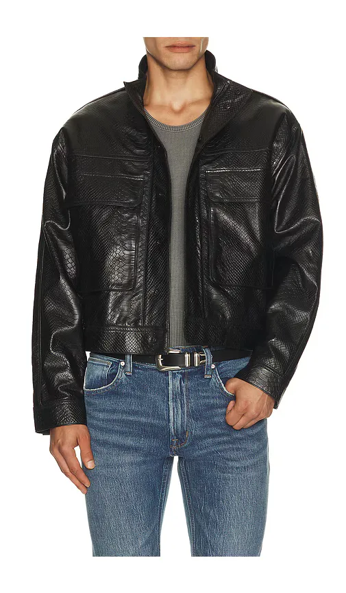 Leather Jacket by Hudson Jeans