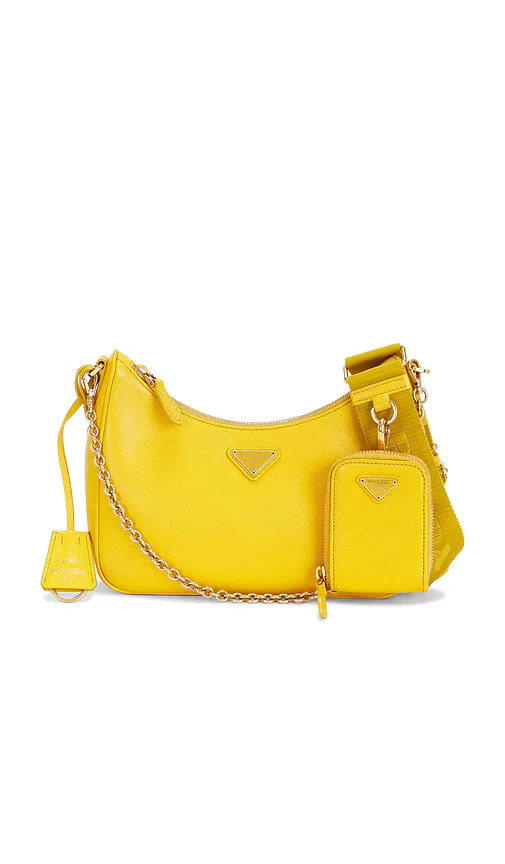 Prada Saffiano Re-Edition 2005 Shoulder Bag