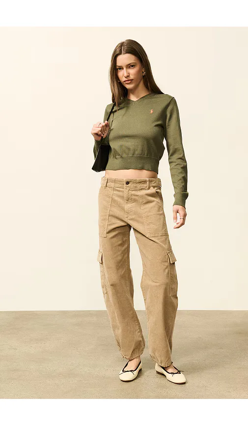 Honor Utility Cord Cargo Jeans by Pistola
