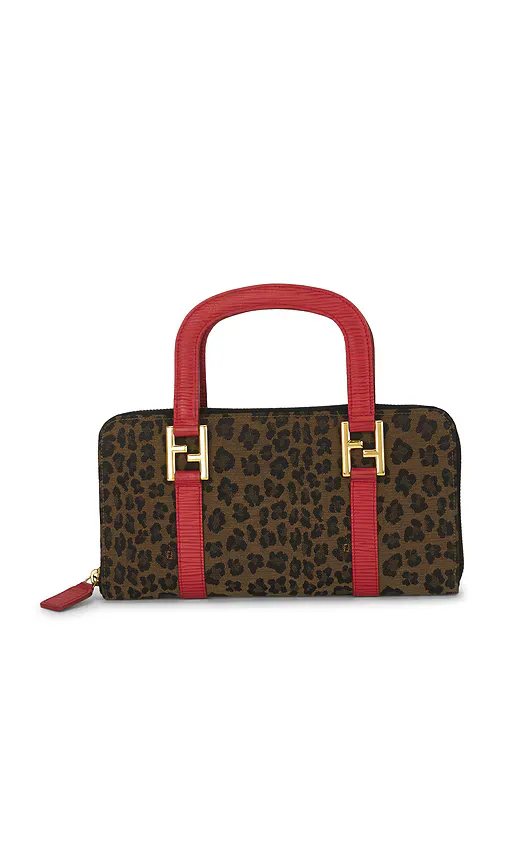 Fendi Cheetah Handbag by Fwrd Renew