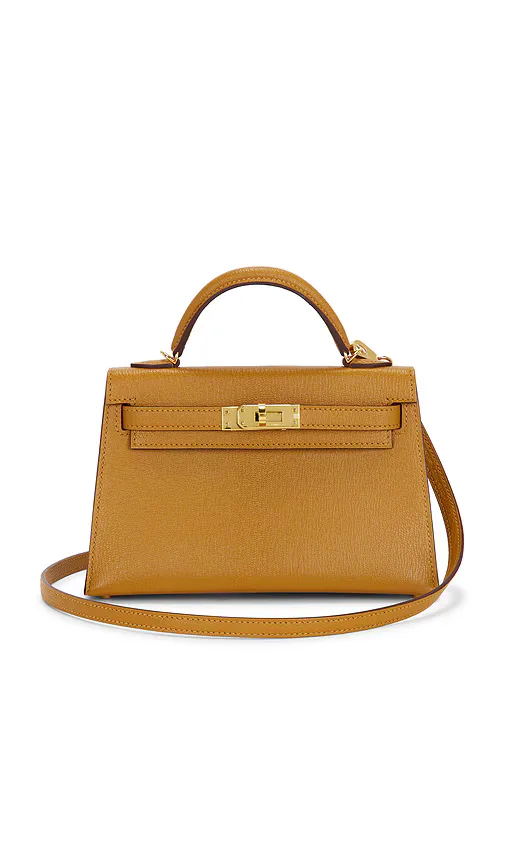 Hermes Chevre Mysore Kelly Verso 20 Sellier Handbag by Fwrd Renew