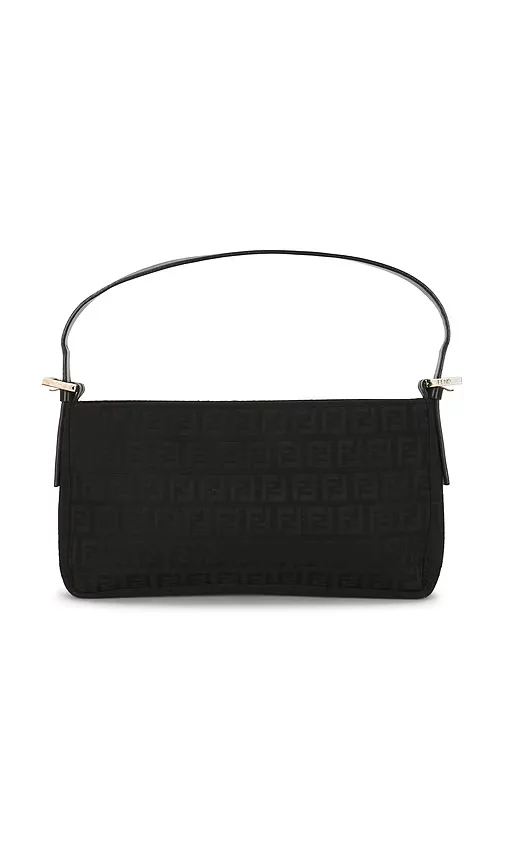Fendi Zucchino Pochette Shoulder Bag by Fwrd Renew