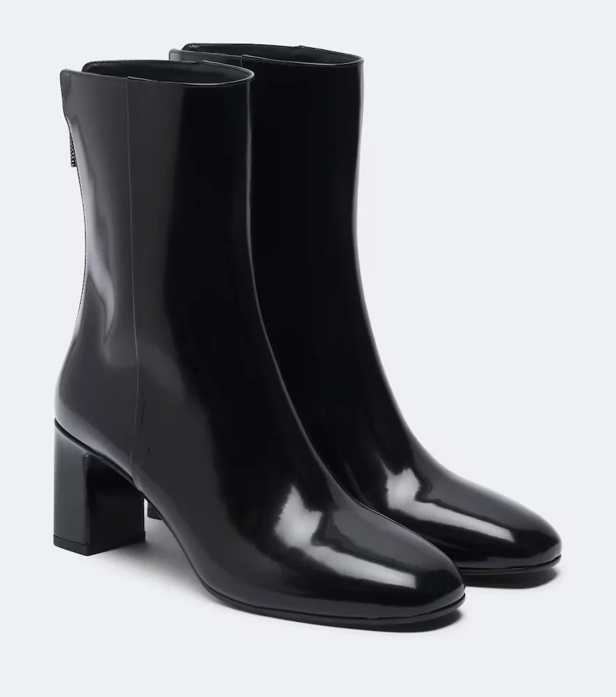 Daze Patent Leather Ankle Boots by Jimmy Choo