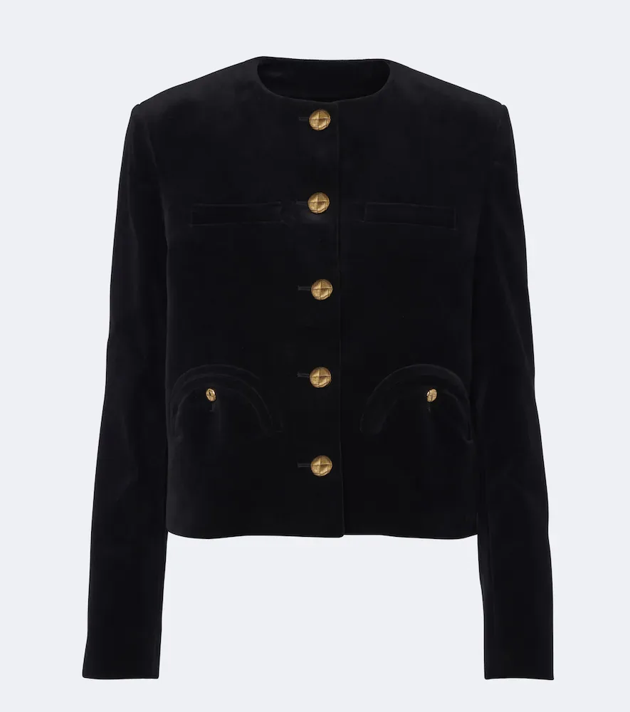 Shamo Cotton Velvet Jacket by Blaze Milano