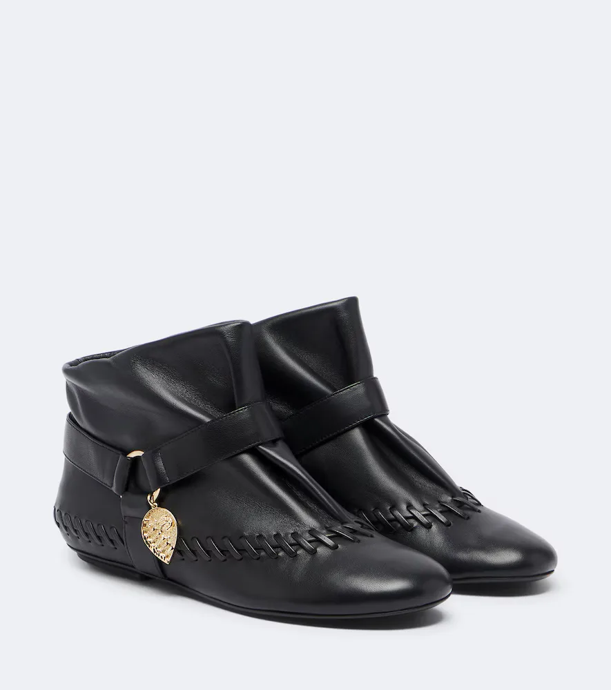 Leather Ankle Boots by Pucci