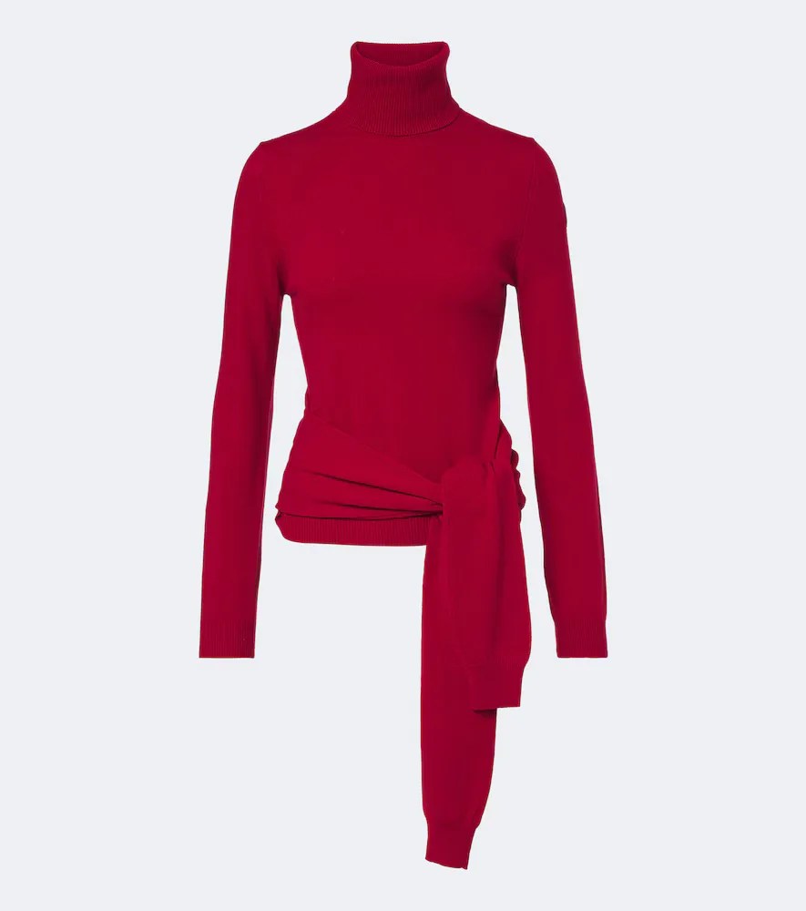 Wool and Cashmere Turtleneck Sweater by Moncler