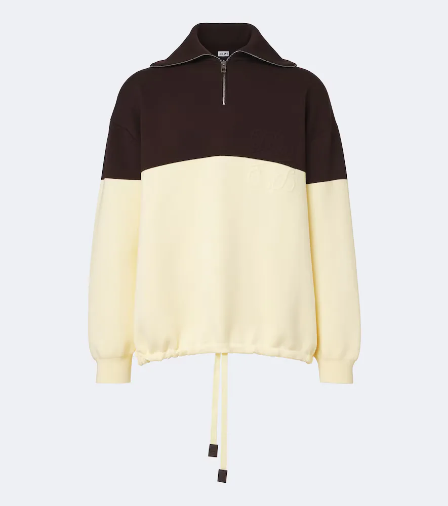 Anagram Cotton-Blend Sweater by LOEWE