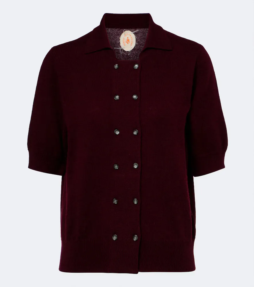 Wool and Cashmere Cardigan by Jardin Des Orangers