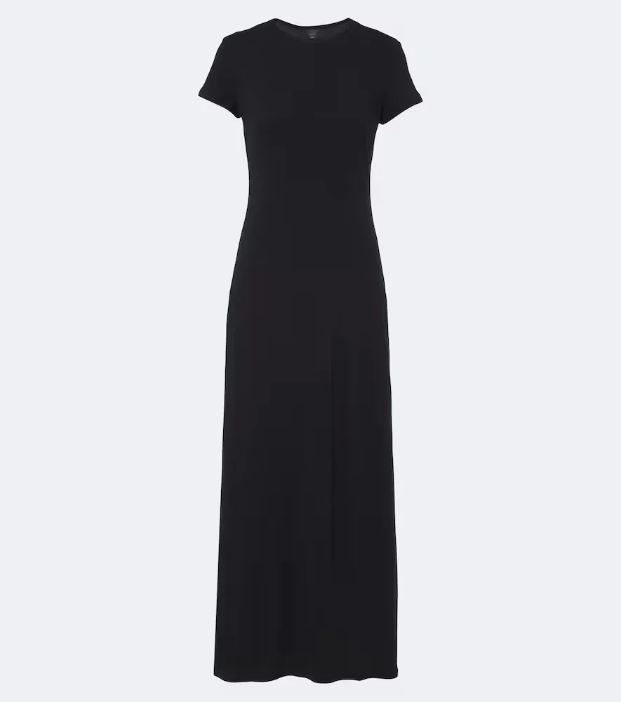 Nando Cotton Jersey Maxi Dress by Leset