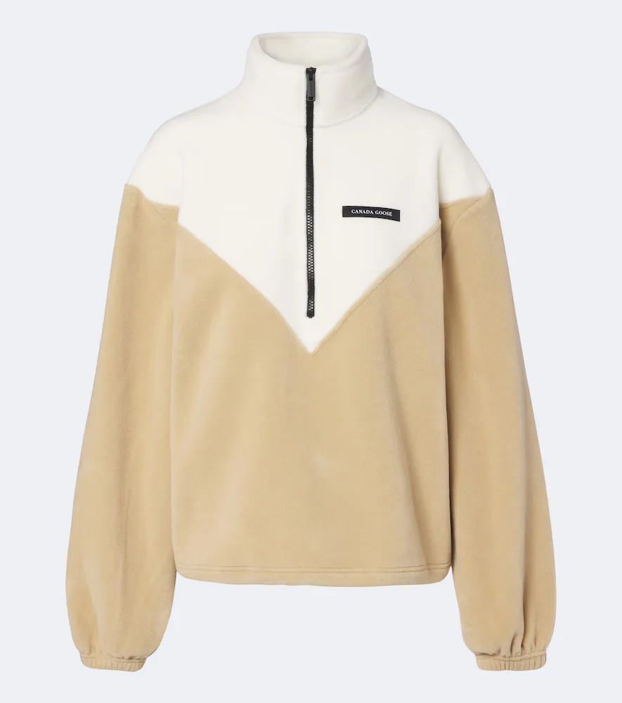 Tayen Colorblocked Fleece Sweatshirt by Canada Goose