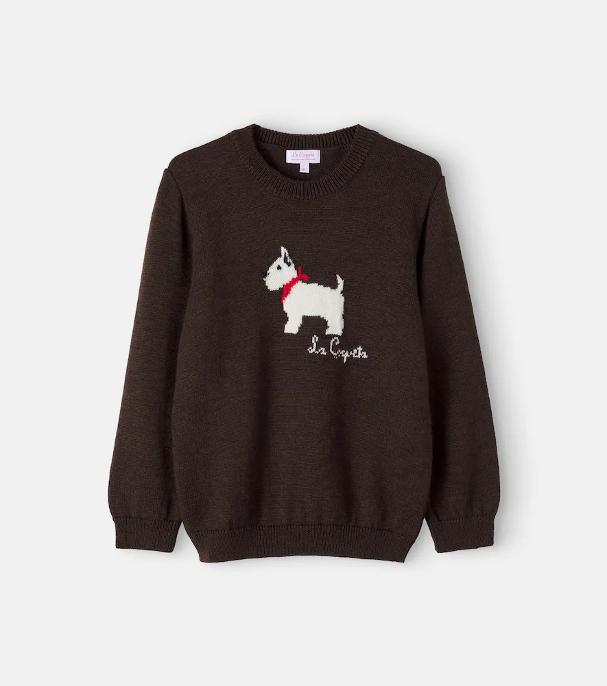 Patricio Intarsia Wool Sweater by La Coqueta