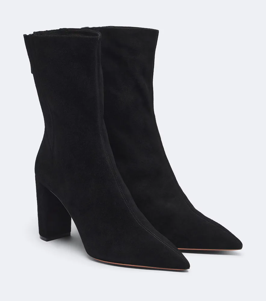 Saint Honor Suede Ankle Boots
