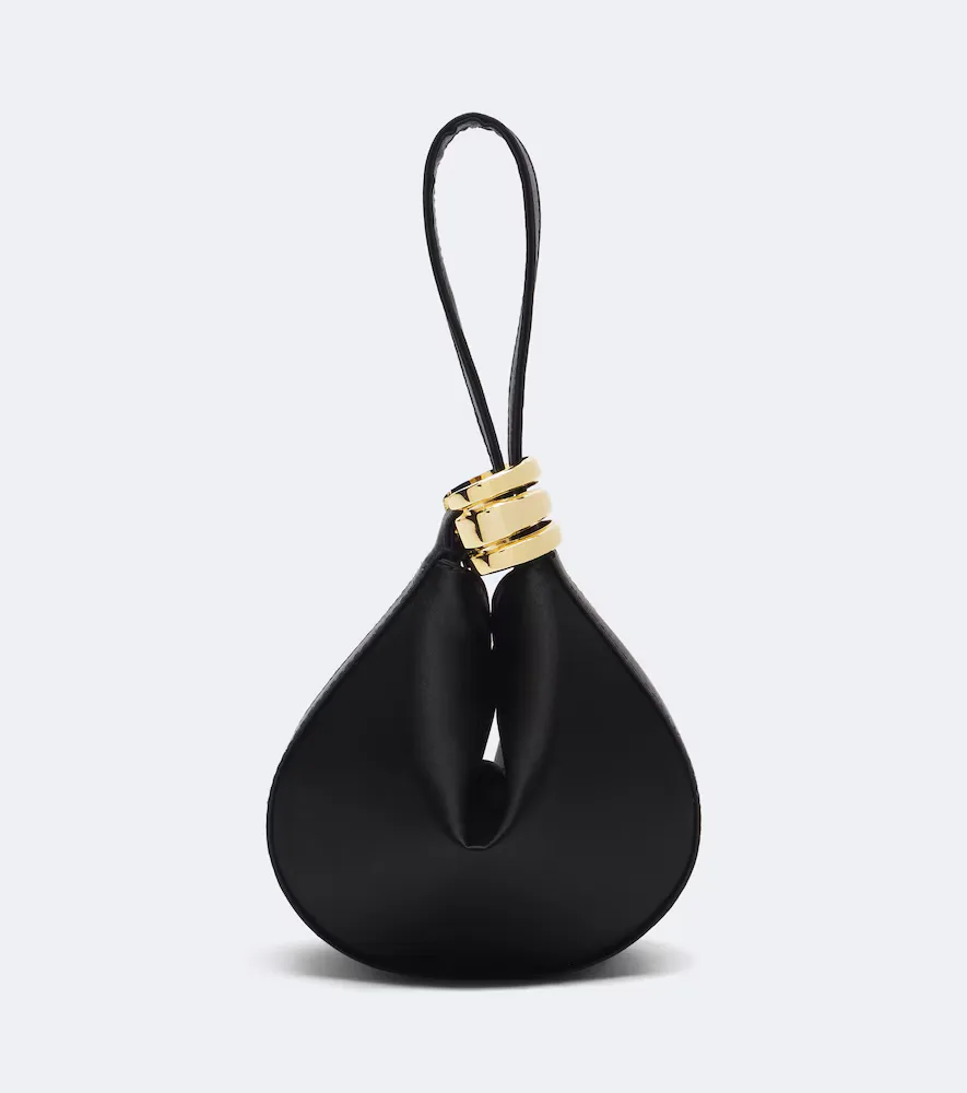 Zambia Satin Top-Handle Bag by Amanu