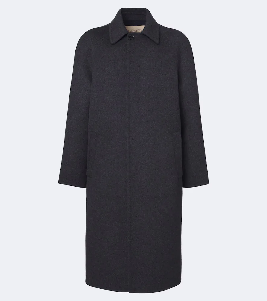 Wool and Silk Coat by Valentino Garavani