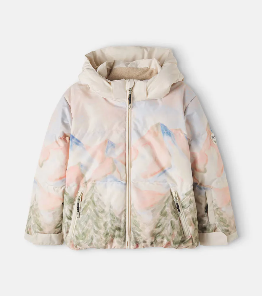 Moyra Printed Down Ski Jacket by Bonpoint