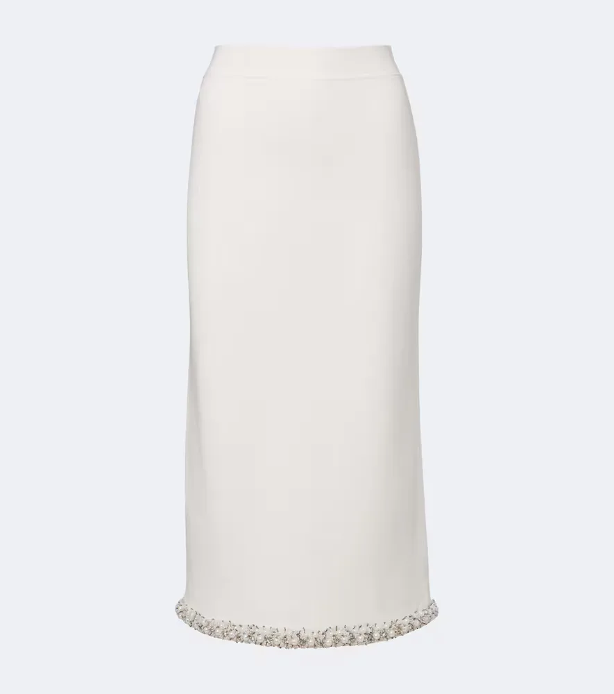 Idina Embellished Midi Skirt by Simkhai