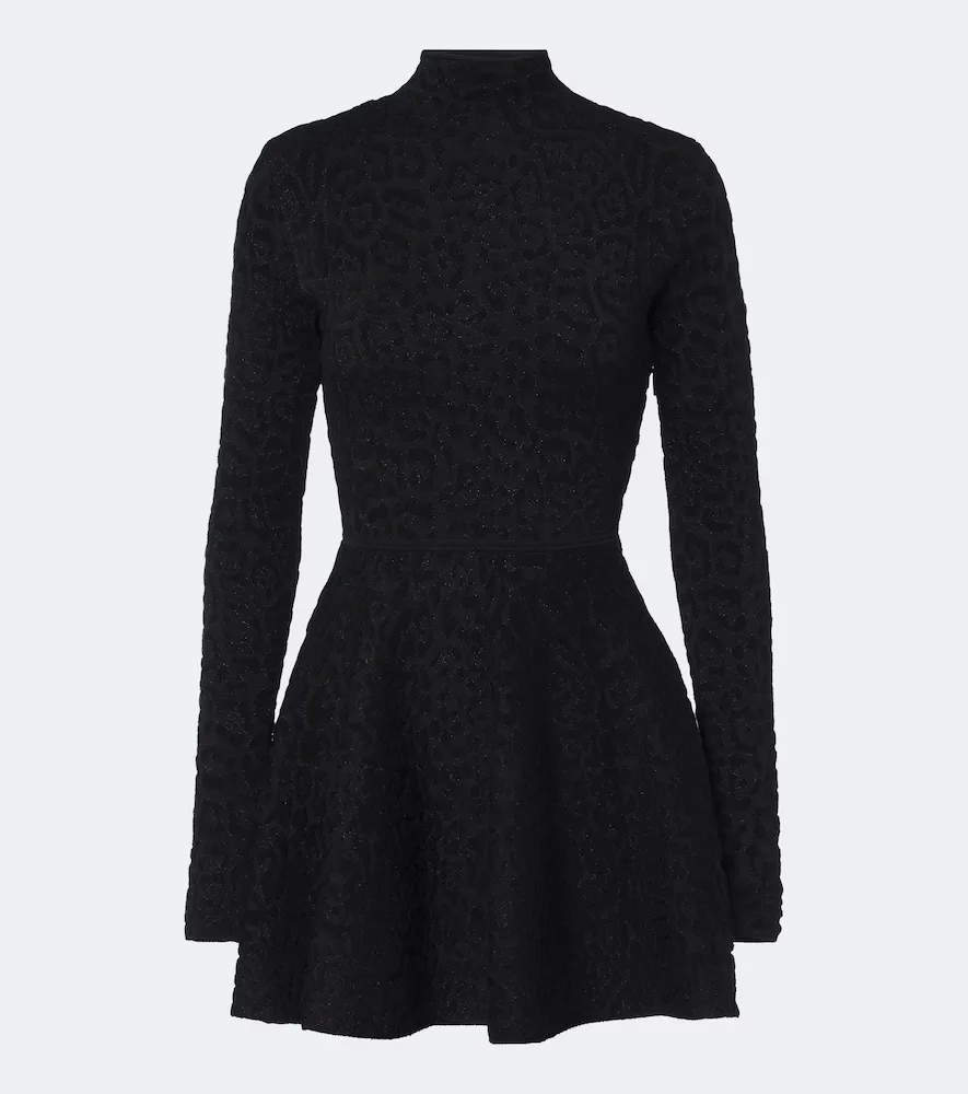 Leopard-Print Minidress by Roberto Cavalli