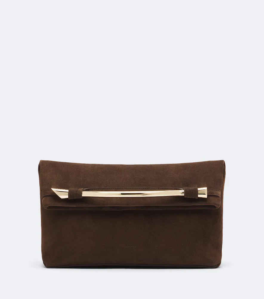 Egypt Suede Clutch by Amanu