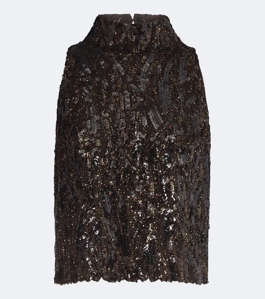 Sequined Top by Brunello Cucinelli
