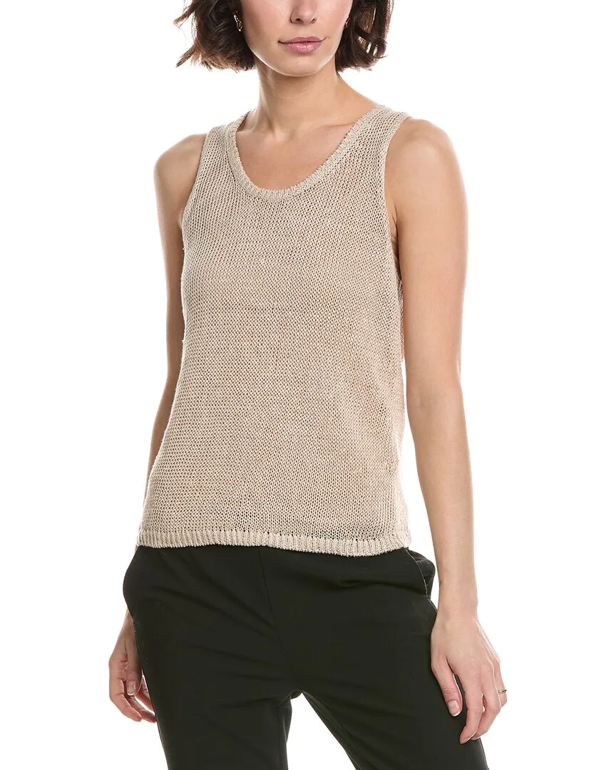 Beachy Linen Tank by Vince