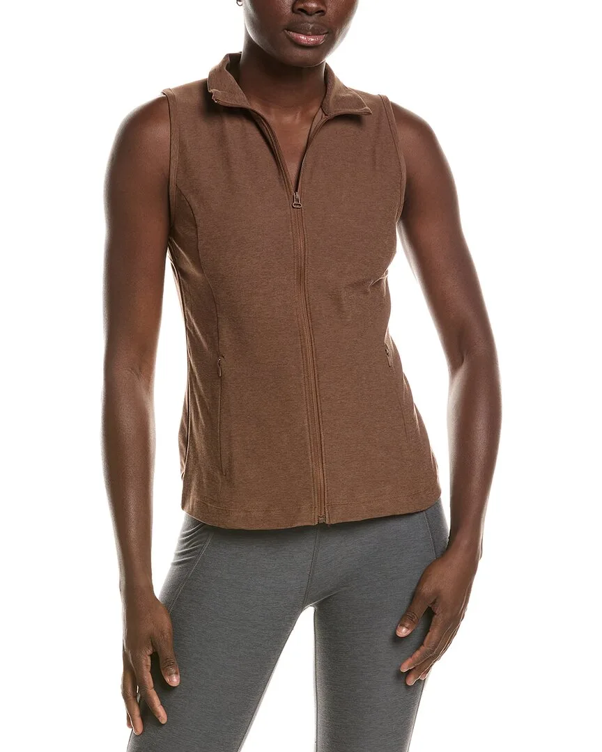 Venice Zip-Front Vest by Beyond Yoga