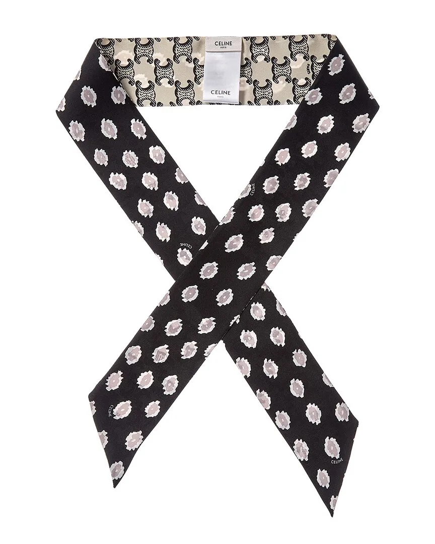 Bobo Silk Scarf by Celine