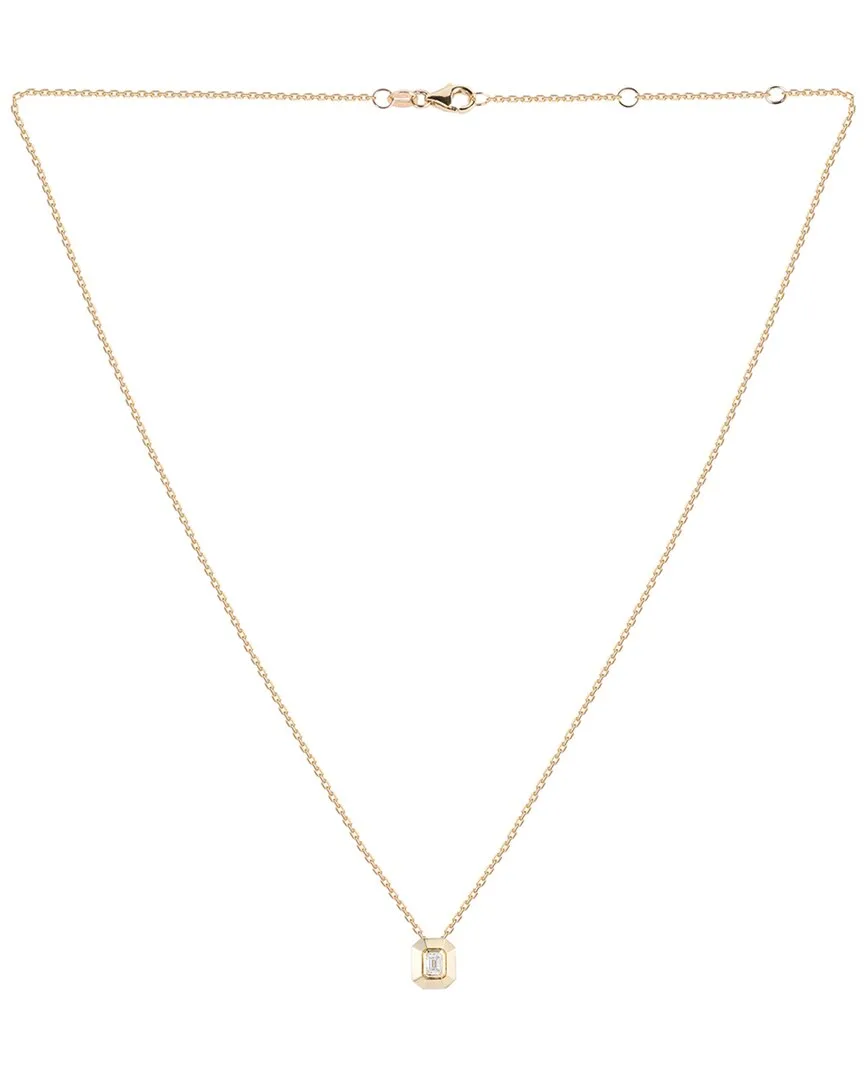 14K 0.20 ct. tw. Diamond Pendant by Gregg Ruth