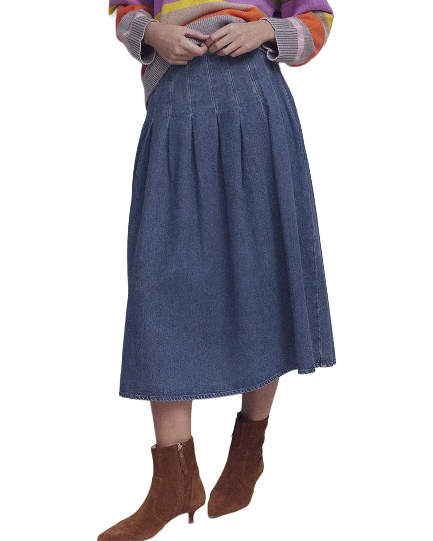 Valentina Denim Skirt by Boden