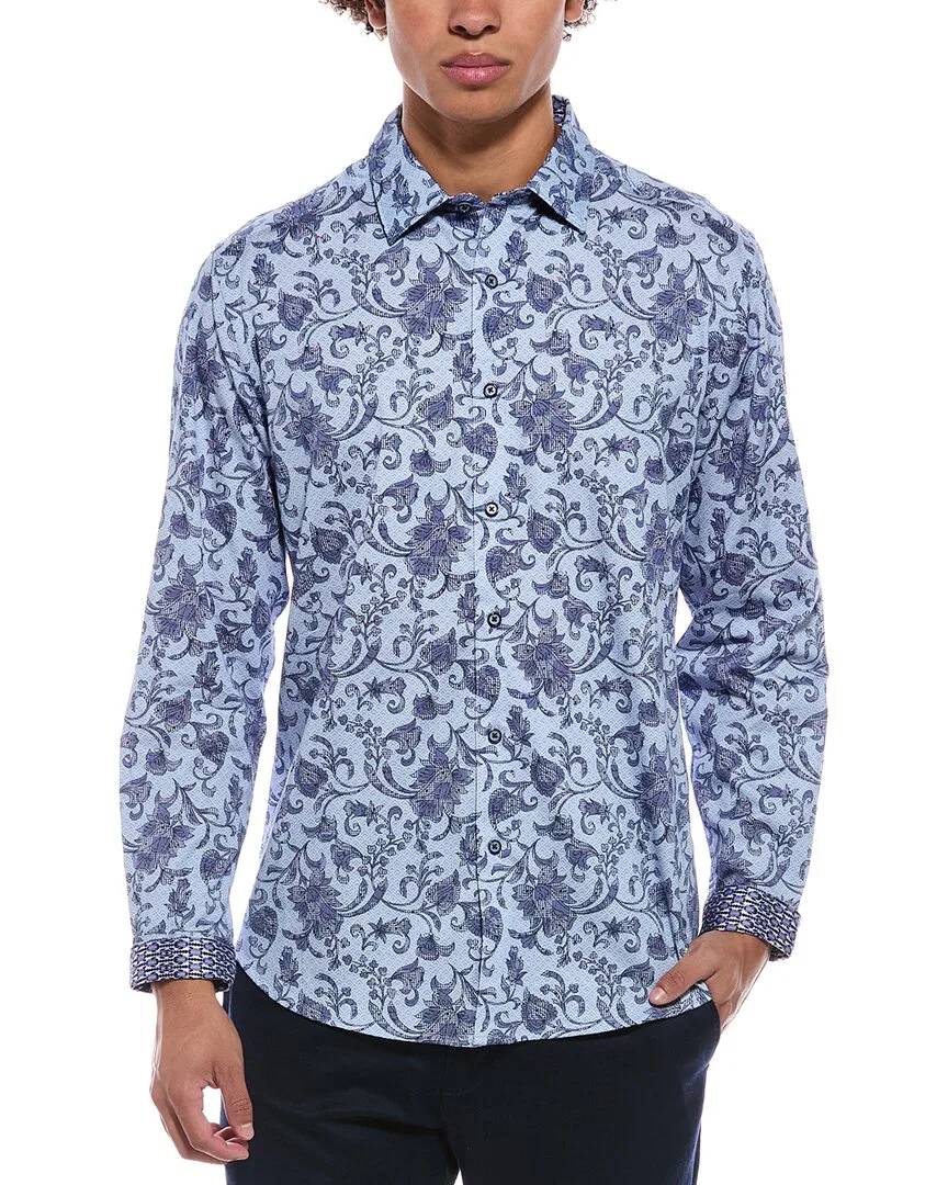 Farndon Classic Fit Woven Shirt by Robert Graham