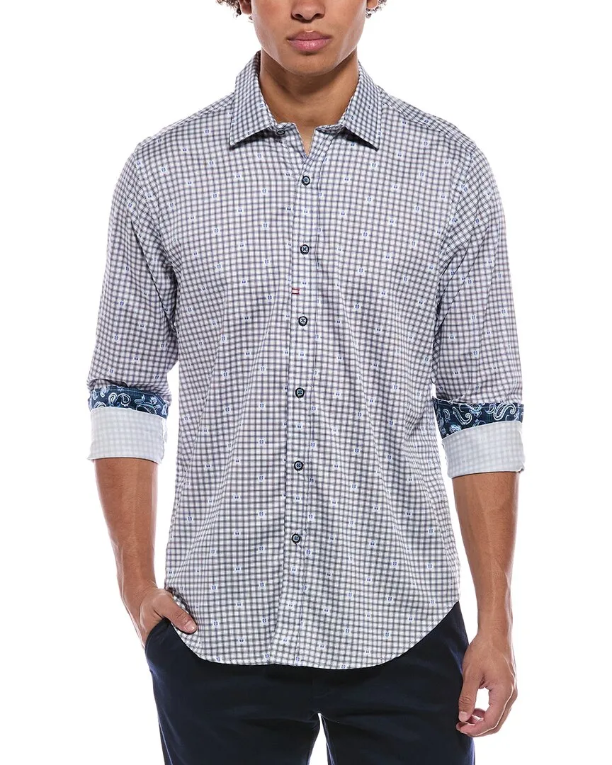 Keith Classic Fit Woven Shirt by Robert Graham