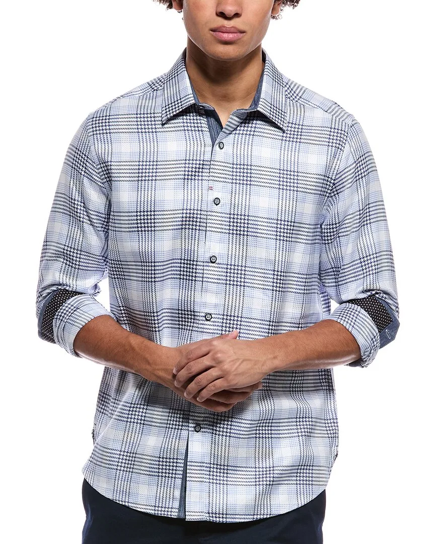 Delford Classic Fit Woven Shirt by Robert Graham