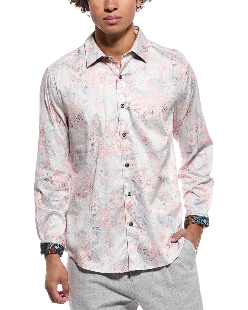 Addington Classic Fit Woven Shirt by Robert Graham