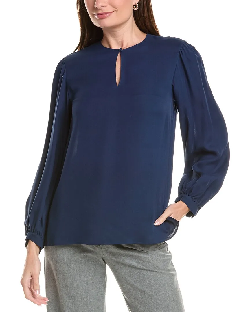 Layton Silk Blouse by Lafayette 148 New York