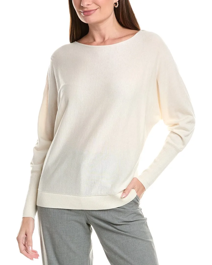 Dolman Cashmere & Silk-Blend Pullover by Lafayette 148 New York