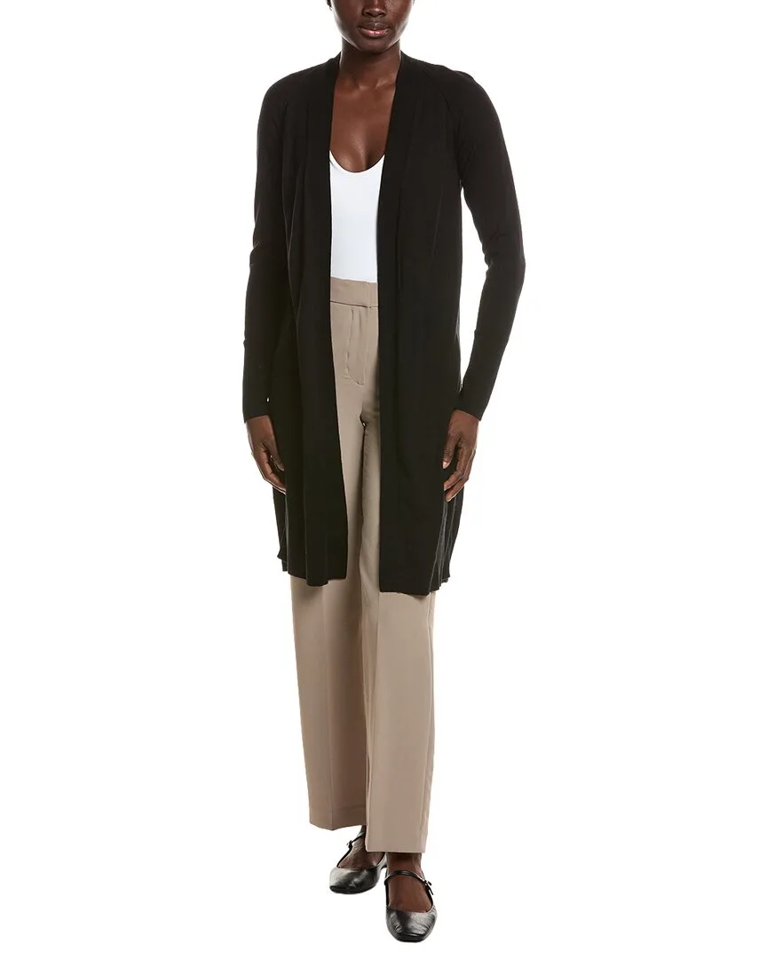 Open Front Cashmere & Silk-Blend Cardigan