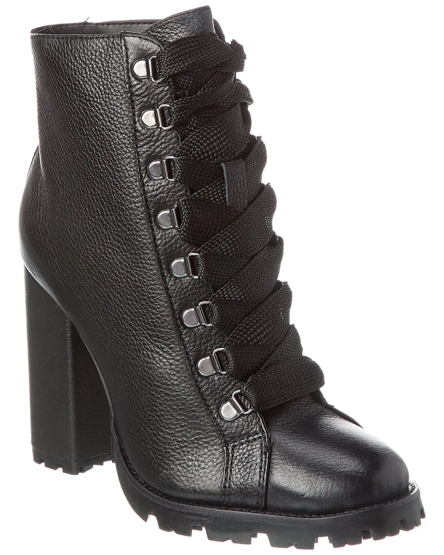 Zhara Leather Bootie by SCHUTZ