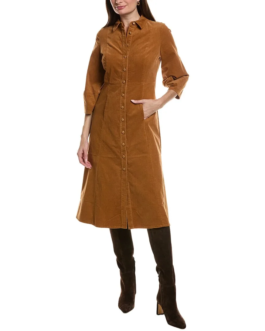 Beth Pinwale Corduroy Midi Dress by Tyler Be