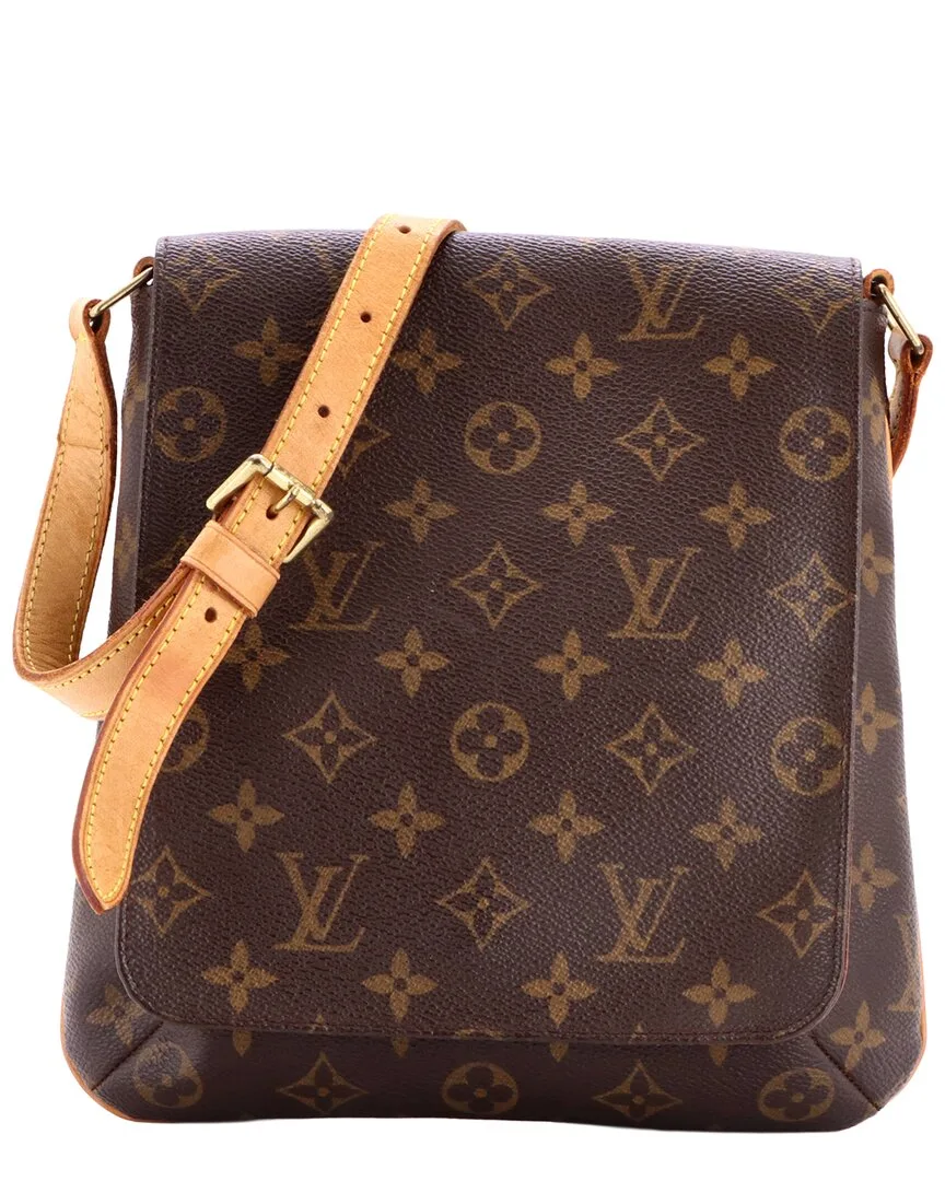 Brown Monogram Canvas Musette Salsa Pm (authentic Pre-Loved) by Louis Vuitton