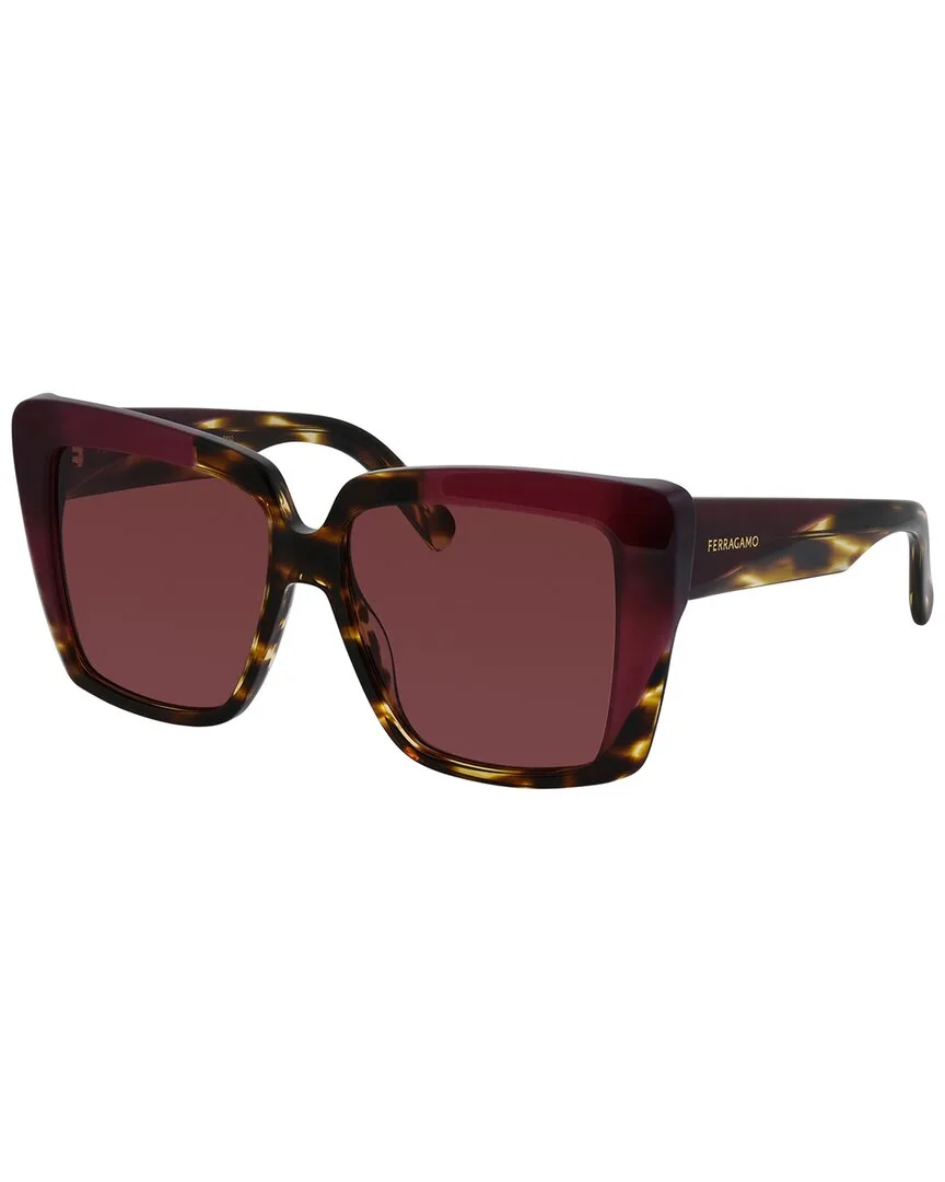 SF 1060SN 55mm Sunglasses by Ferragamo