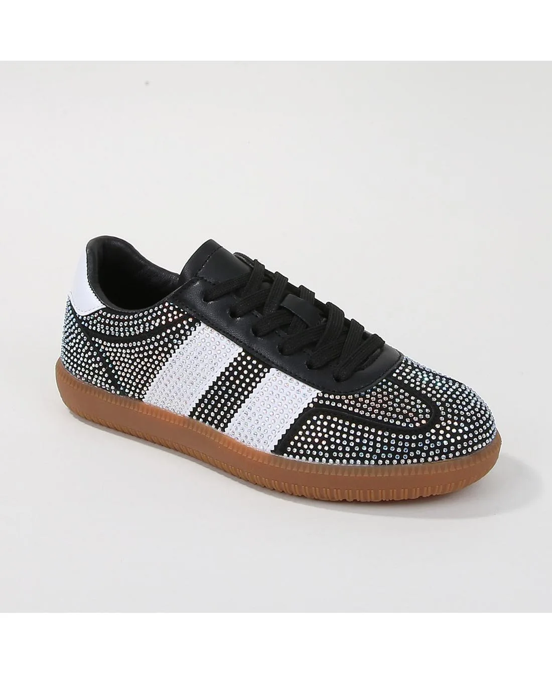 Lennon Rhinestone Sneaker by Berness