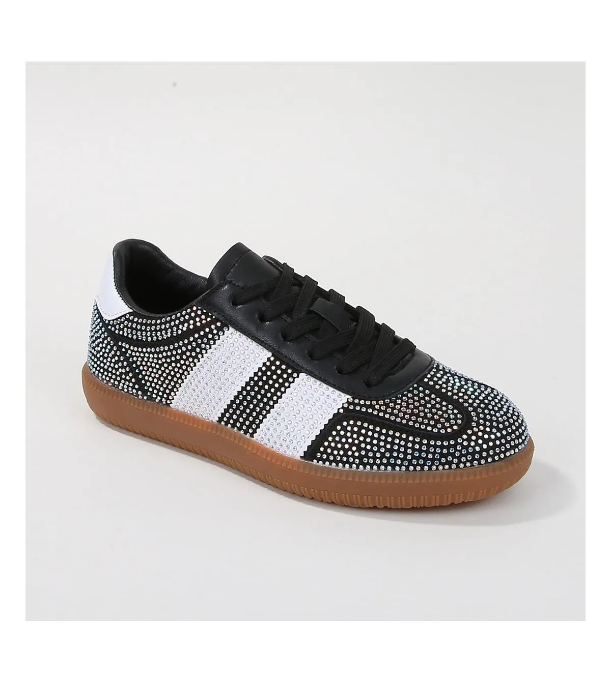 Lennon Rhinestone Sneaker by Berness