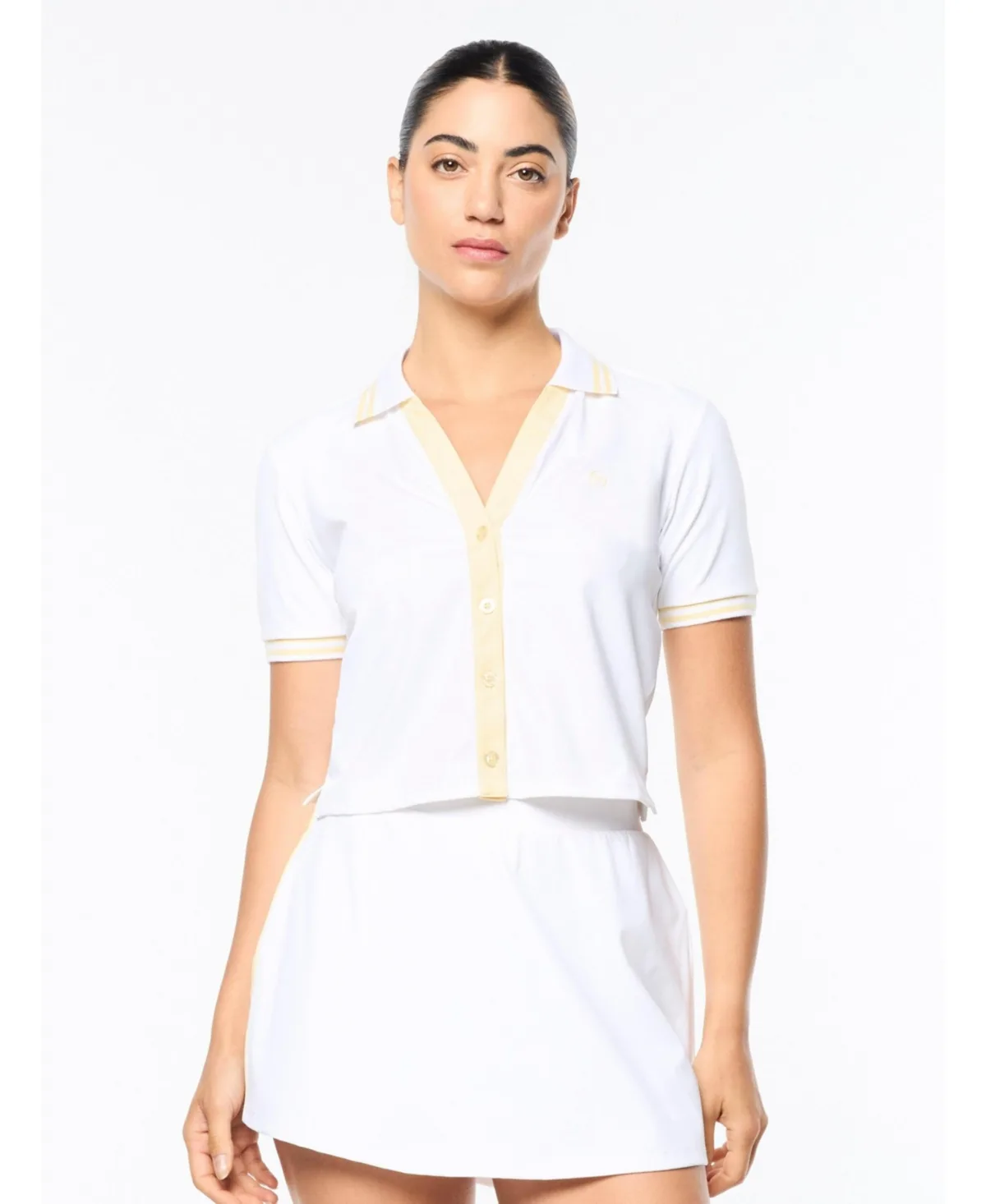 Idalia Cropped Polo by Sergio Tacchini
