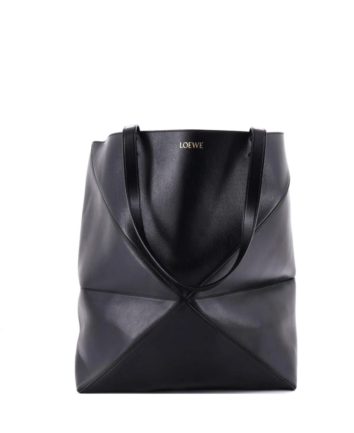 Pre-Owned Loewe Xl Puzzle Fold Tote Leather by LOEWE
