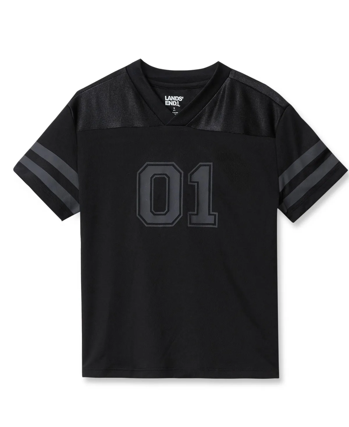 Active Mesh Jersey Top by Lands' End