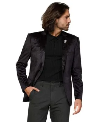 Blazer Tropical Summer Birds Suit Jacket