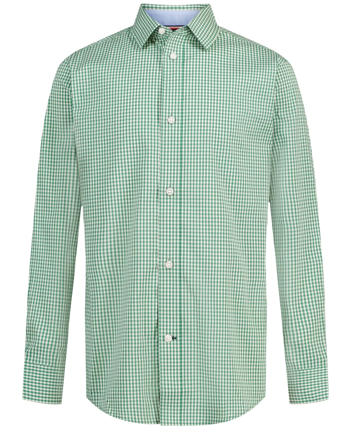 Mini Gingham Stretch Long-Sleeve Shirt by Tommy Hilfiger