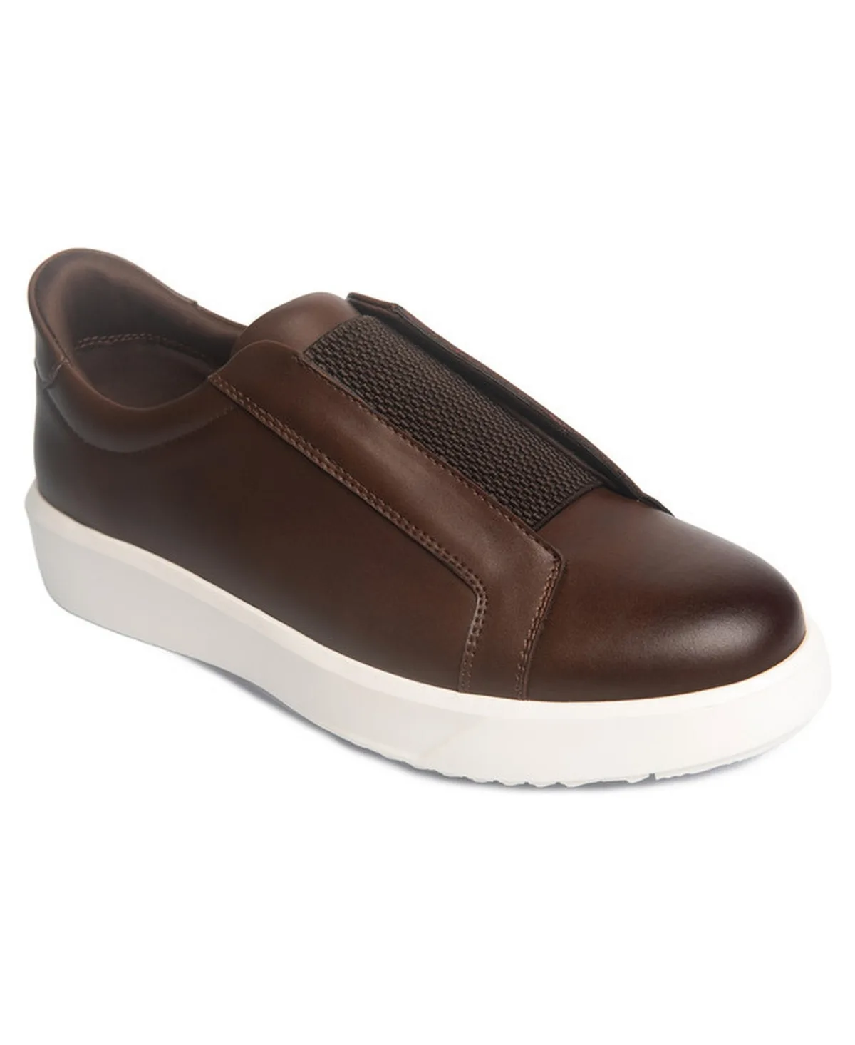Bond St Hands-Free Tech Padded Footbed Leather Sneakers by Joseph