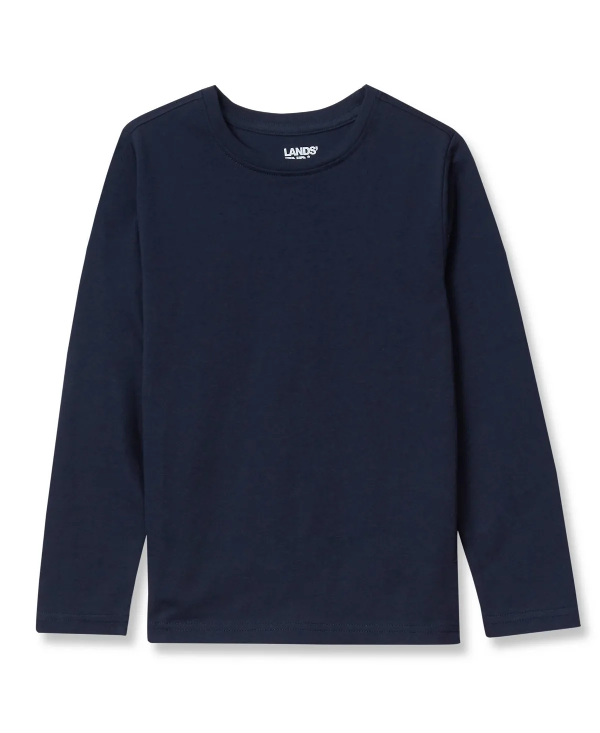 Long Sleeve Basic Tee by Lands' End
