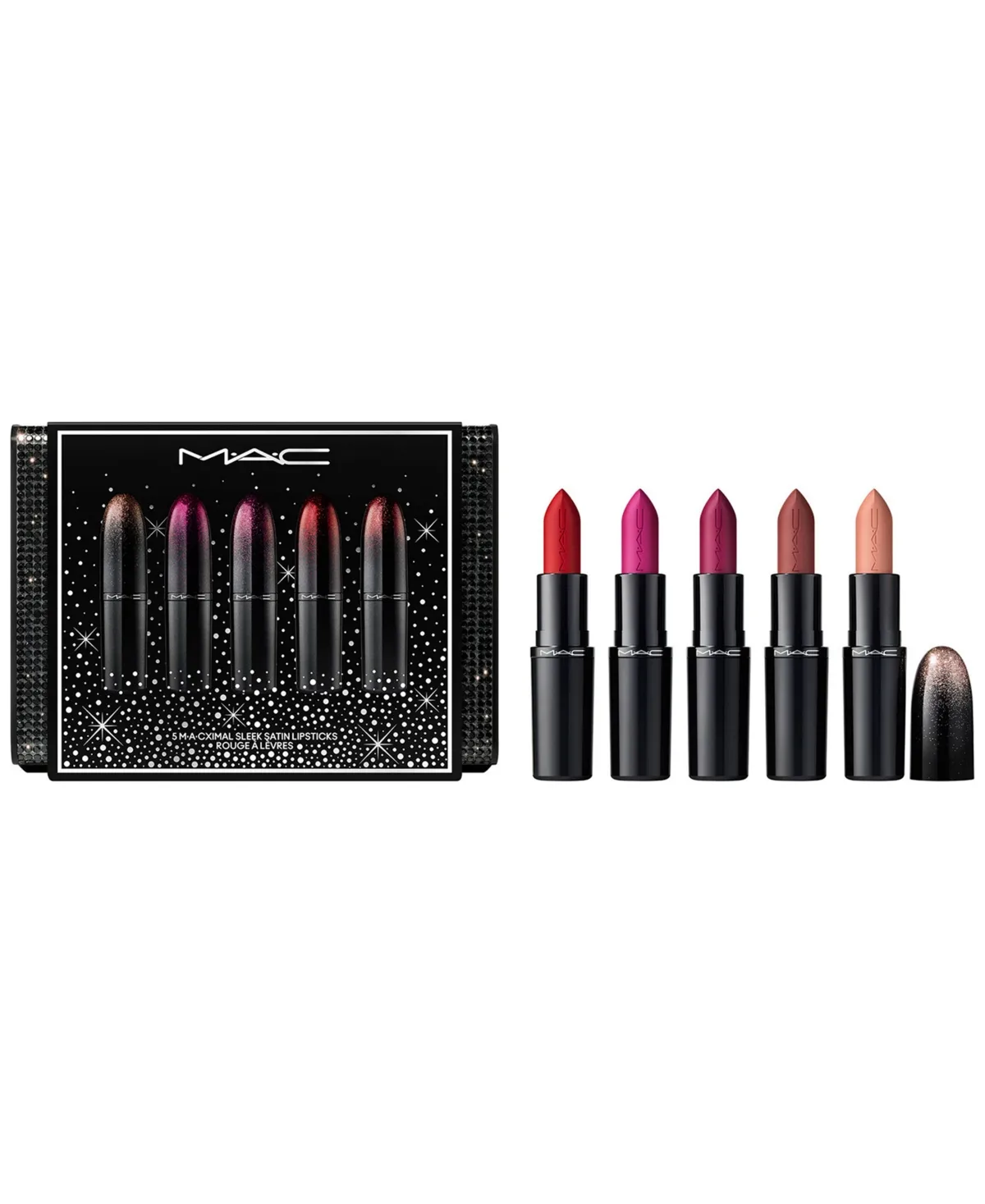 5-Piece Signature Satin Lipstick Set by M.A.C.