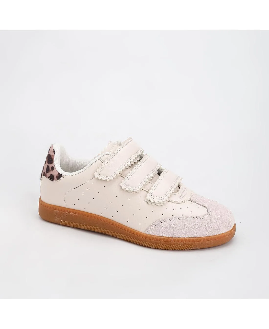 Blake Triple-Strap Gum Sole Sneakers by Berness